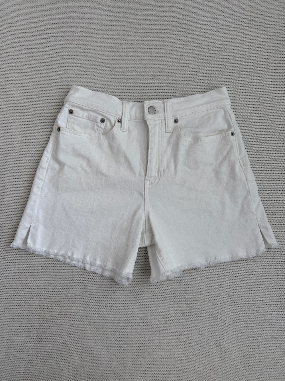 J Crew Cutoff Shorts White Size 25